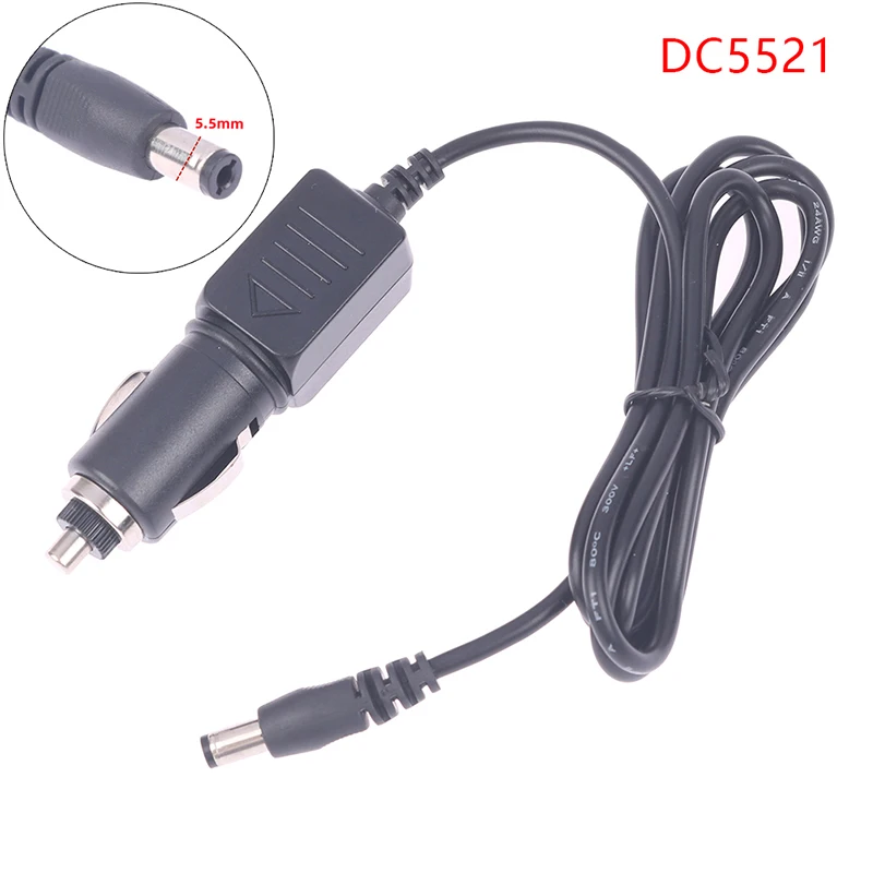 Driving Recorder Charging Cable DC Plug Universal 12V 2A Car Cigarette  Lighter Charger Massage Pillow Power Adapter