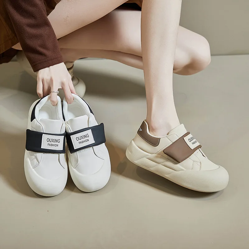 New Spring & Summer Women Shoes Girls Female Sneakers Thick-Soled Increase  Fashion Sports Casual Size 35-40