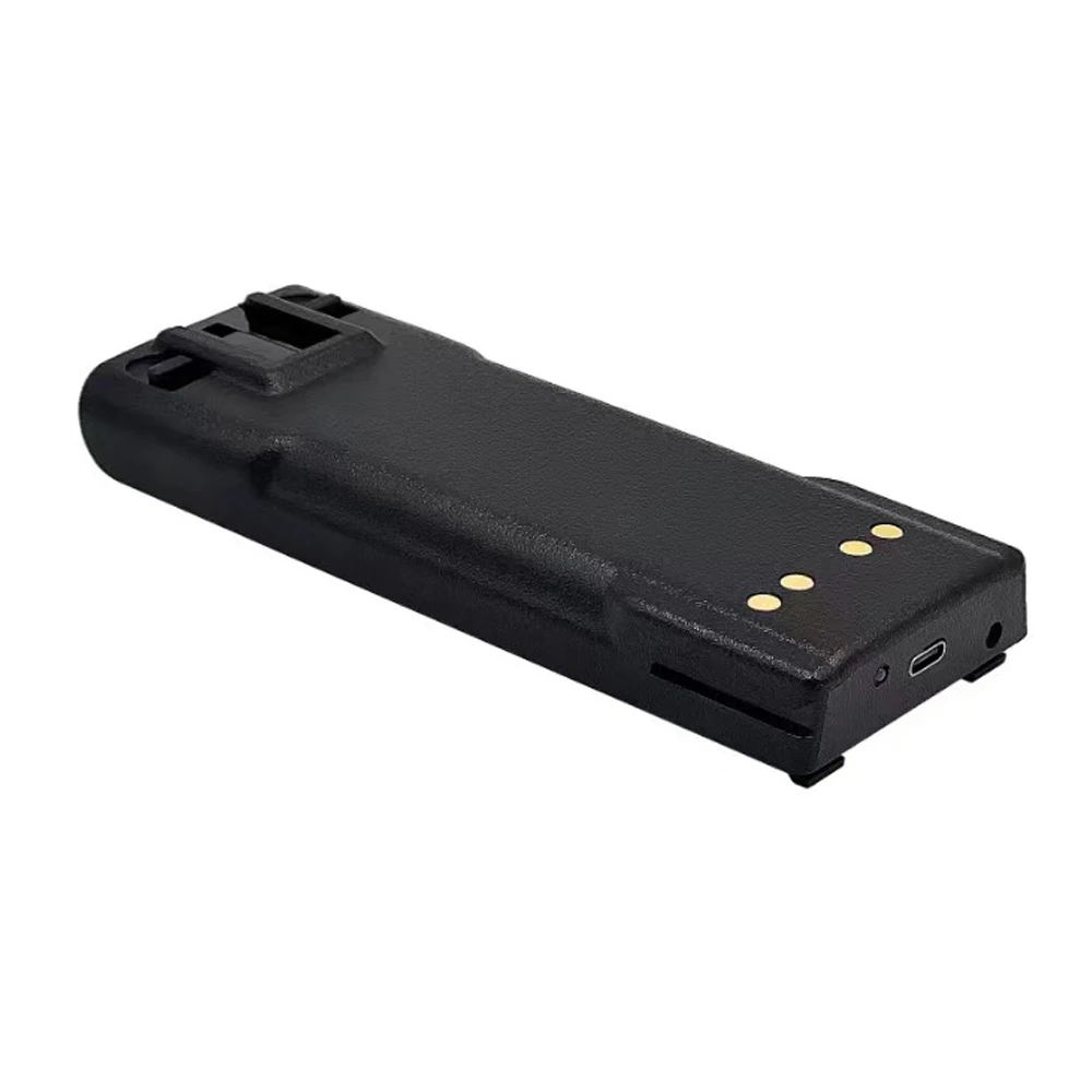 Batería de iones de litio NTN7143 de 2000mAh, soporte mejorado, carga tipo C para Walkie Talkie MTX838 GP1200 HT1000 MT2000 MTS2000 MTZ2000