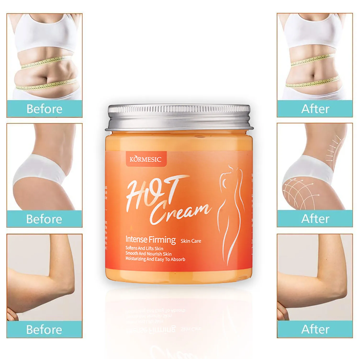 

Широкий крем для контроля живота KORMESIC — 8,82 унции — интенсивное увлажнение и спортивное повышение производительности, без спирта, не предохранитель медом с