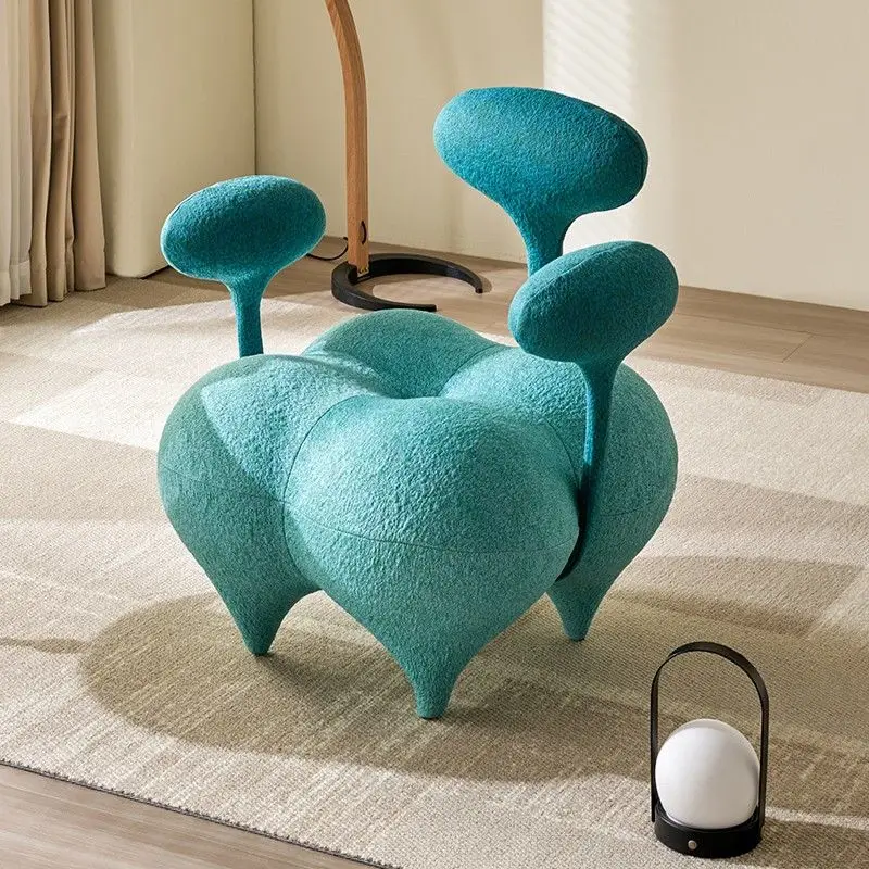 

Magic balloon sofa chair Nordic light luxury cream style single lazy sofa creative cute leisure