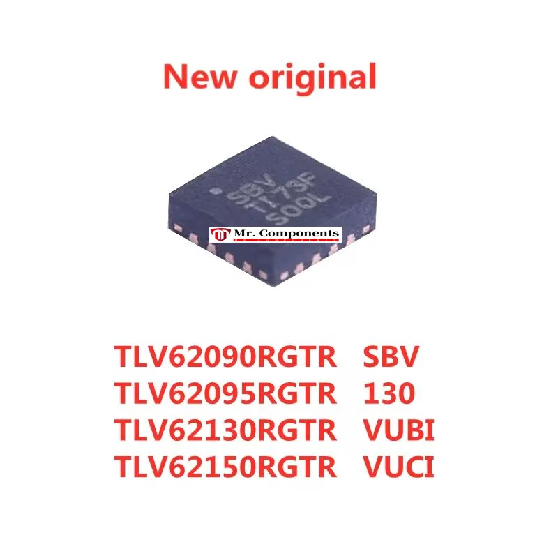 5PCS TLV62090RGTR TLV62095RGTR TLV62130RGTR TLV62150RGTR SBV 130 VUBI VUCI VQFN-16 DC-DC switching regulator IC chip In stock