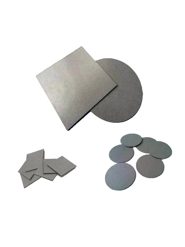 Porous Titanium Foam Micron-sized Water Electrolysis Electrode Filter Material High Temperature Resistant Laser Cutting