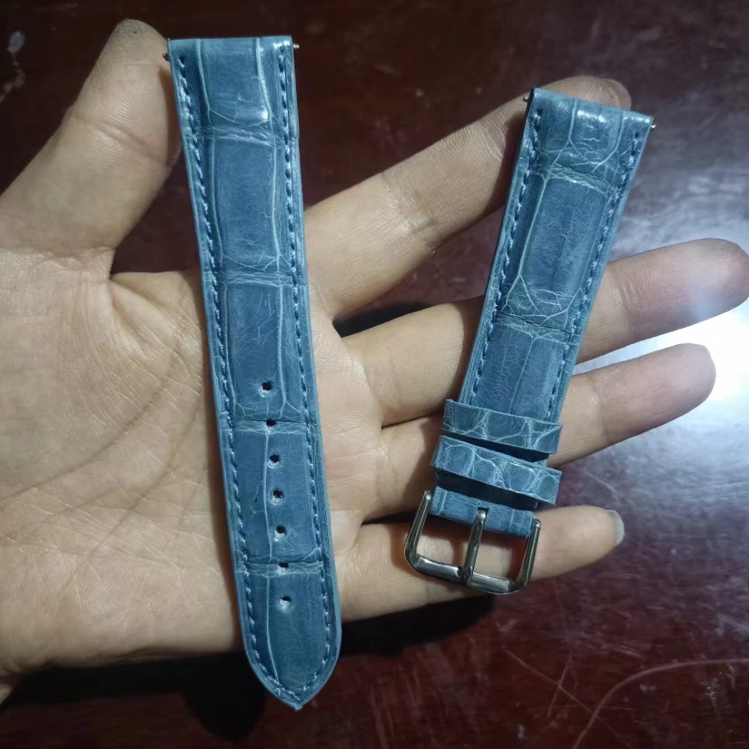 2024   New 2024   Alligator leather strap in custom size