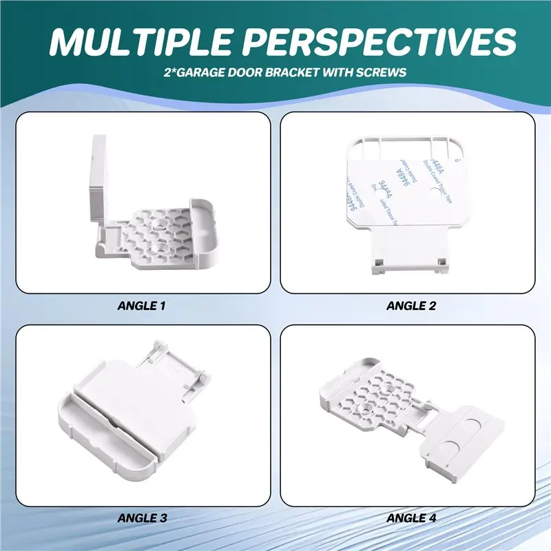 [B24B!】 Garage Door Bracket Ring-Shaped Alarm Mount For Ring Alarm Contact Sensors (2Nd Gen) Ring-Shaped Alarm Bracket