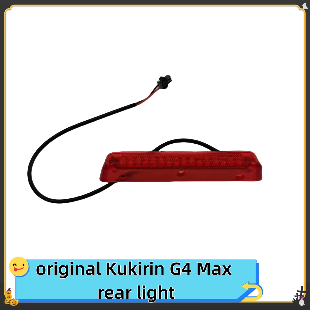 

Origianl Scooter Parts Rear light For KUGOO Kukirin G4 MAX Rear Light Electric Scooter Rear Tail Lamp for Skateboard