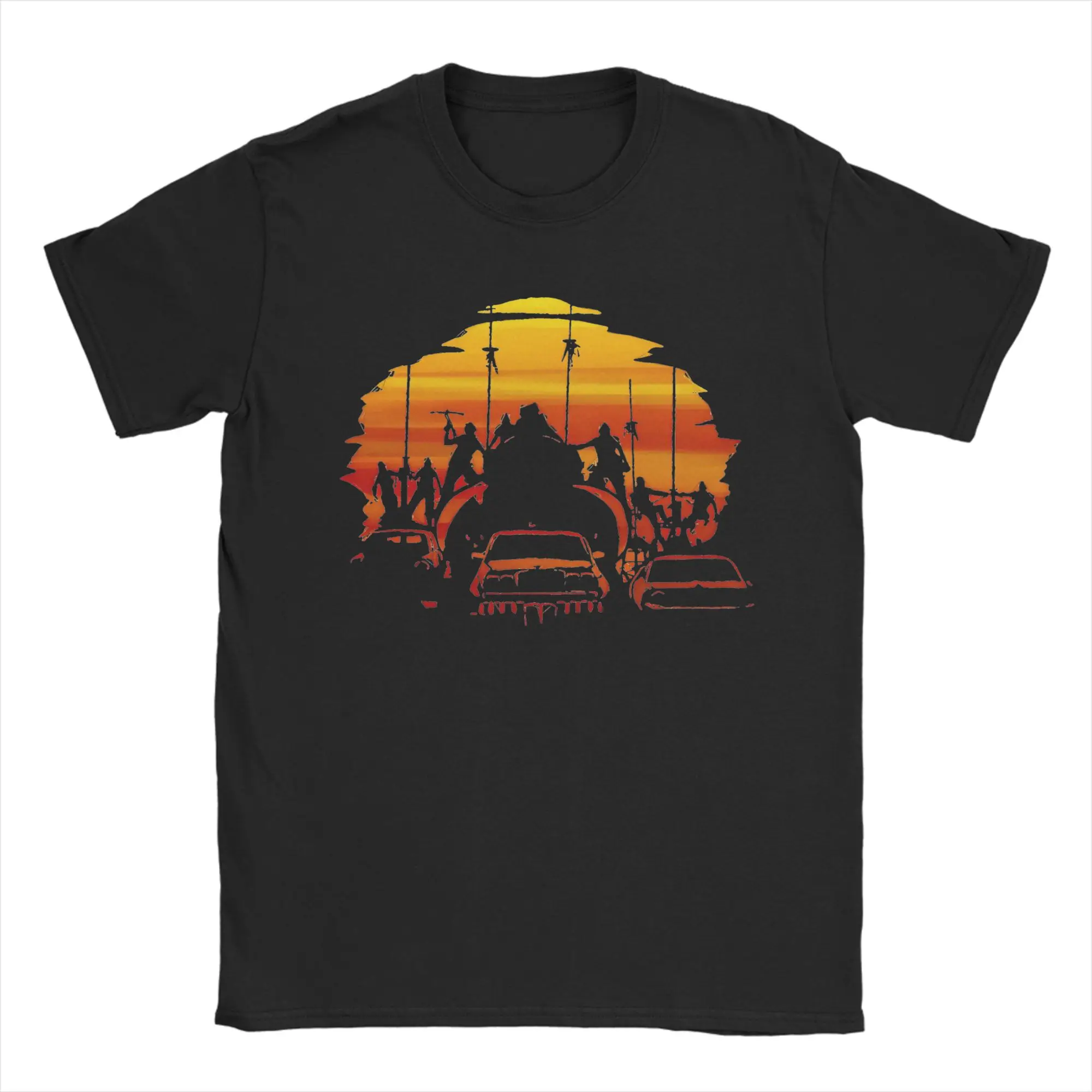 Men Women Green Mad Max Fury Road T Shirts  Pure Cotton Clothing Vintage Short Sleeve O Neck Tee Shirt New Arrival T-Shirt
