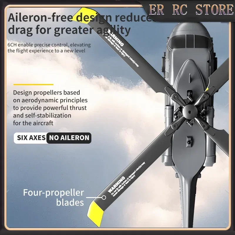 

Brushless Inverted Stunt Helicopter Remote Control Air Pressure Fixed High Light Flow Positioning Drone Model Toy for Boys