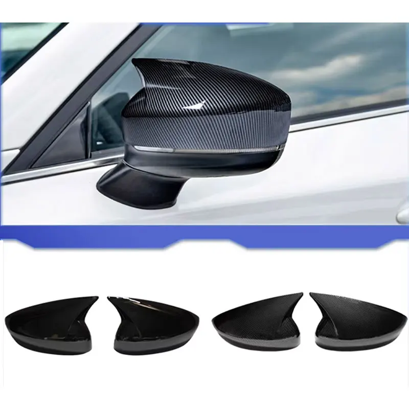 

For Mazda CX-5 CX5 2017-2023 Car Rearview Mirror Cover Lid Cap Wing Door Side Mirror Case Shell House