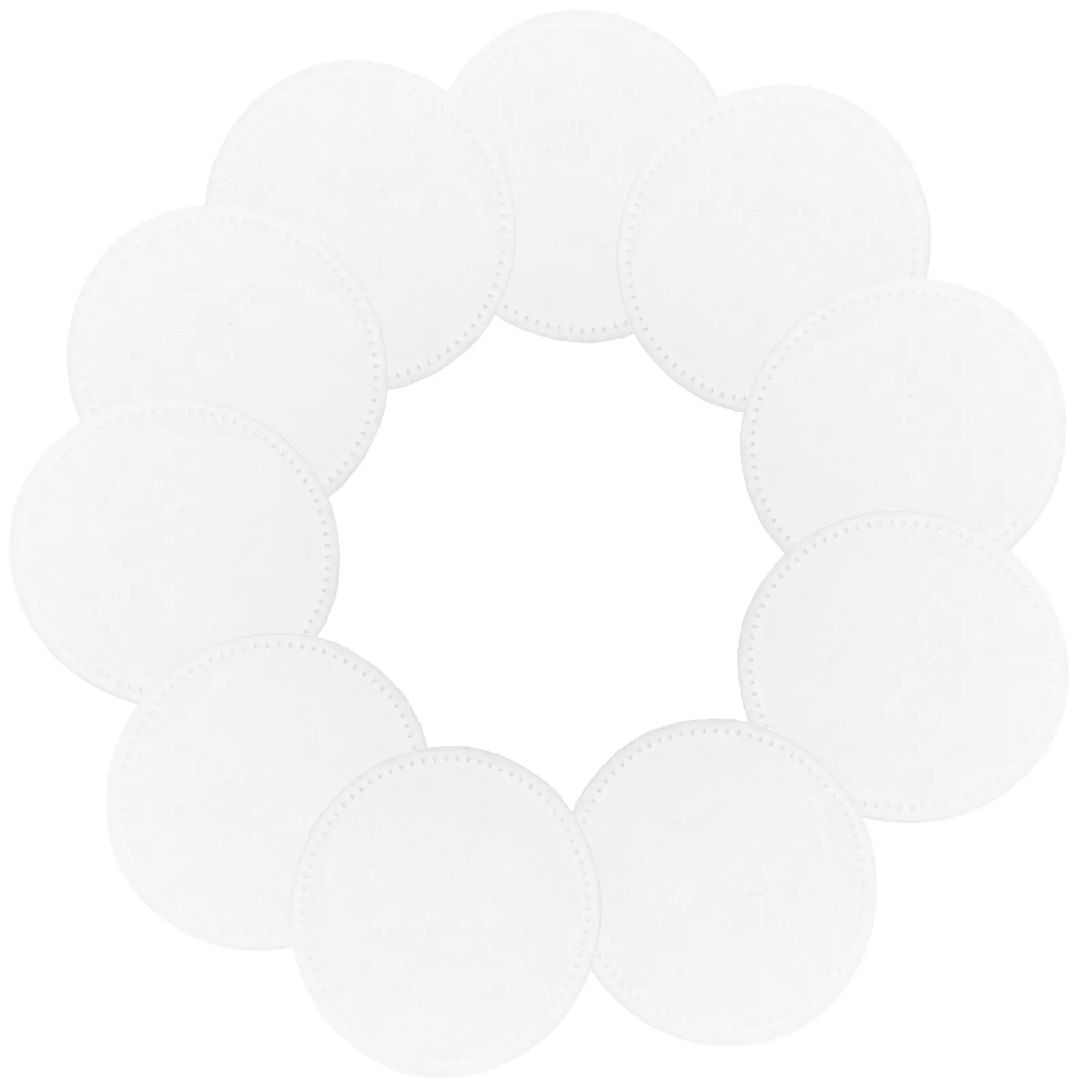 200Pcs Gentle Thickened Cotton Pads Facial Makeup Remover Rounds Skin-Friendly 3-Layer Soft Texture for Cleansing Toner Skincare