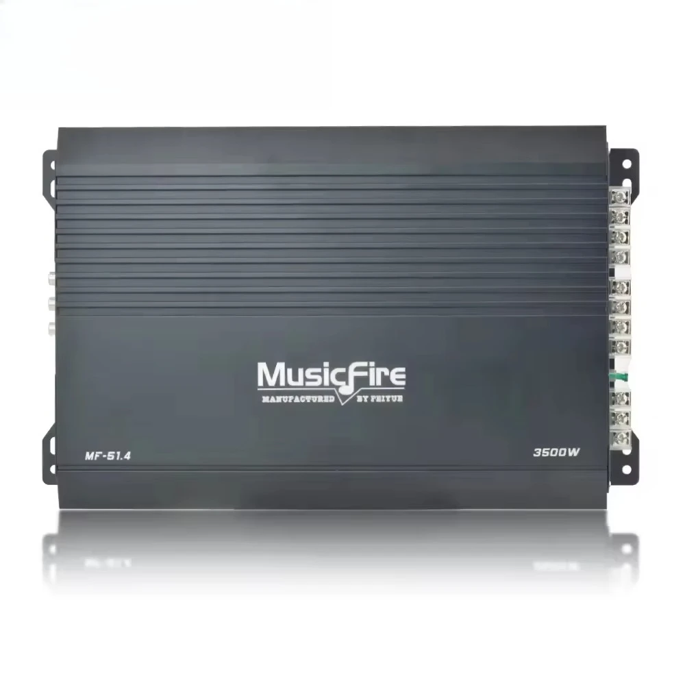 Car modification DIY car enthusiast feverNew Model 4 Channel Sound Digital High Power Car Audio Unit Quality Class AB for Auto