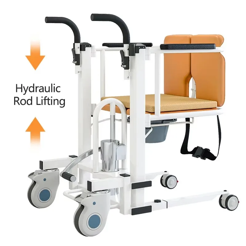 

Multifunctional Hydraulic Shift Machine Manual Transfer Lift Equipment Elderly Disabled Chair.