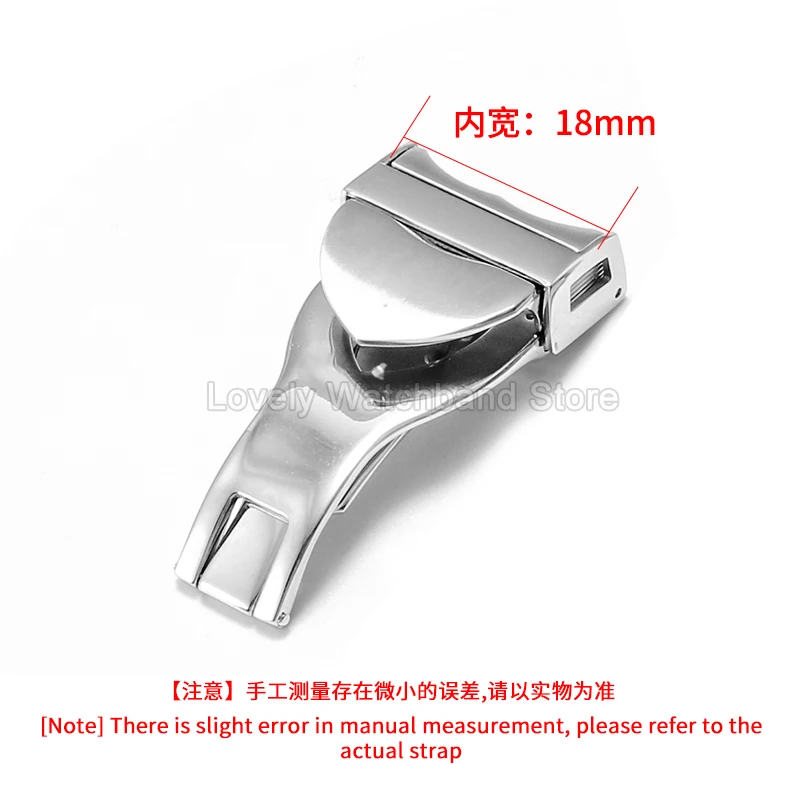 For Tudor Black Bay 79250/230/220 18mm Rose Golden Folding Buckle Stainless Steel Anti Rust Firm Durable Watch Accessories