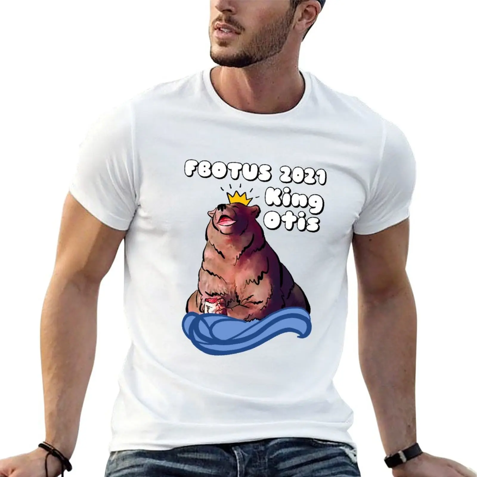 

Otis: FBOTUS 2021 — King of Brooks River T-Shirt cotton t shirts high quality anime tshirt T-Shirt