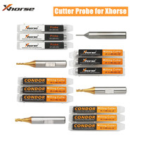 3/5pcs Xhorse CONDOR XC MINI Plus Dolphin XP-005 XP005L XP-007 Key Cutting Machine Milling Cutter Probe 1.0mm 1.5mm 2.0mm 2.5mm