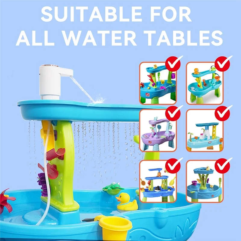 

BAAN-водяной настольный насос, беспроводной перезаряжаемый водяной насос для детей, игровой стол с песком и водой