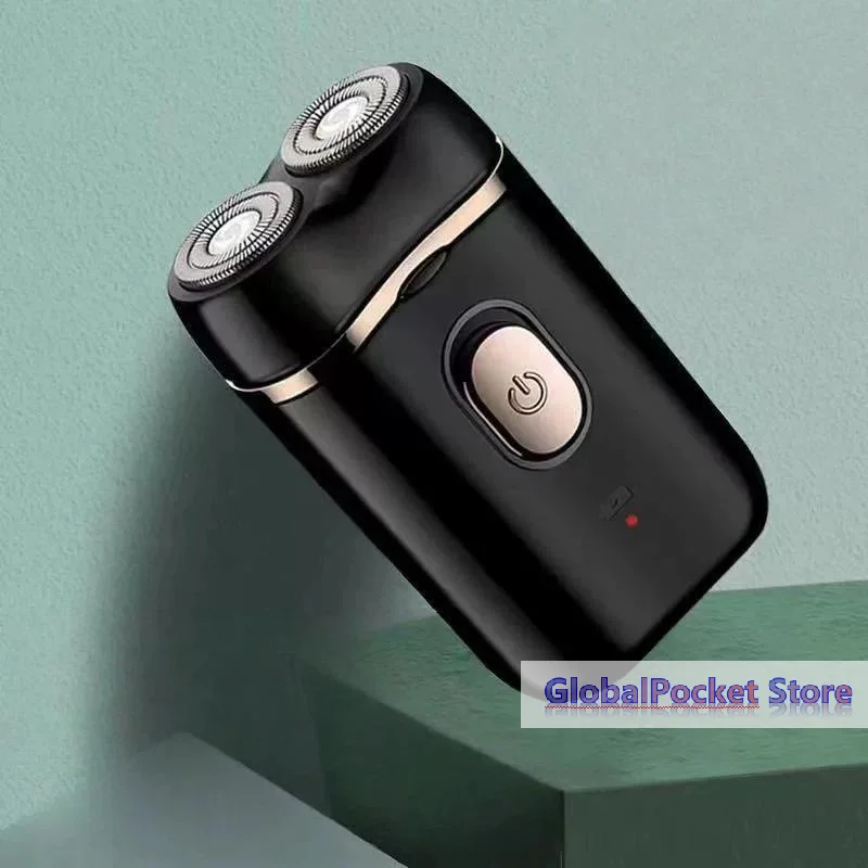 [TG823]1 Set Usb Rechargeable Portable Electric Shaver Men Shaving Tool For Men Waterproof Mini Travel Rotary Razor