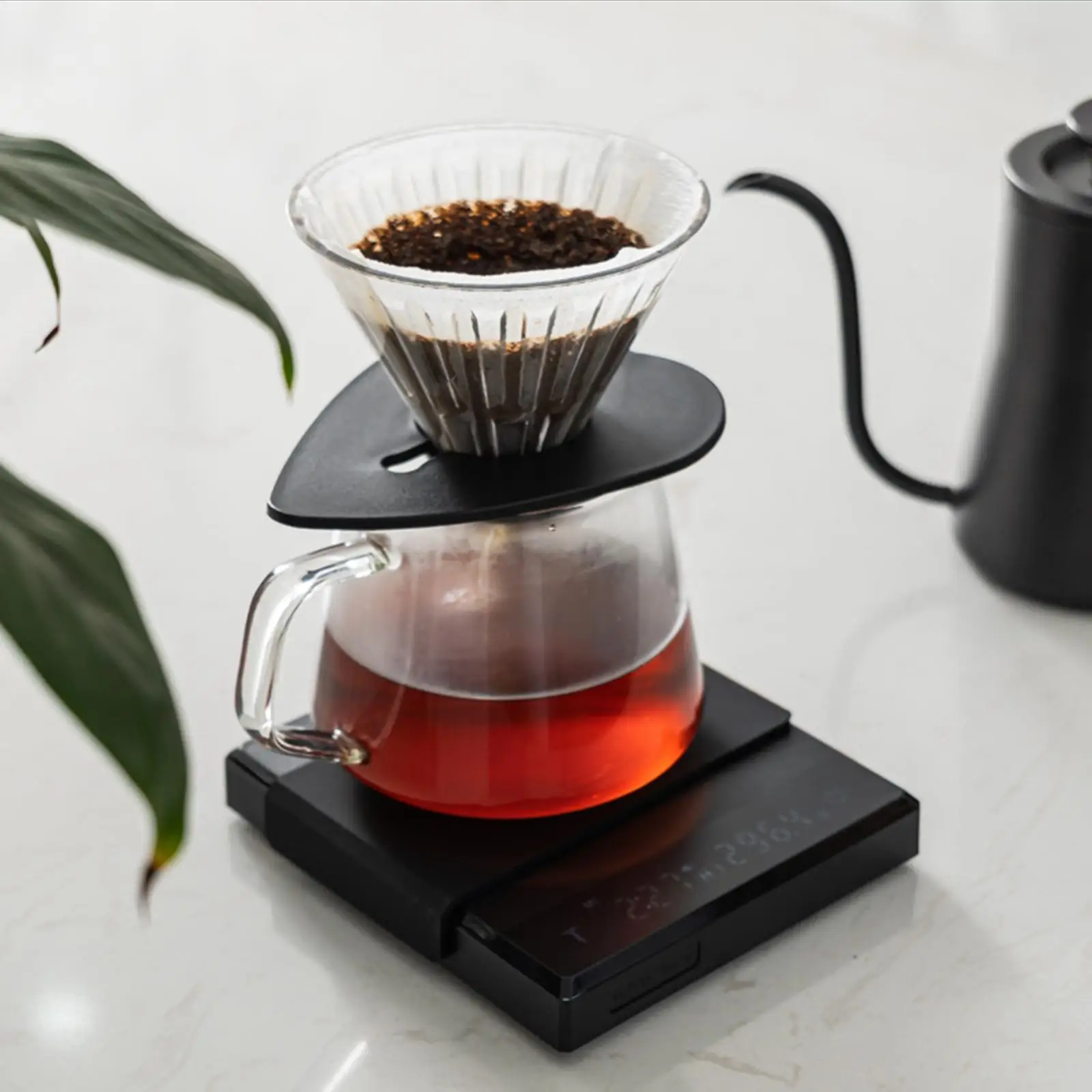 

Coffee Scale with Timer High Precision Multifunction Small Food Scale Electronic Weighing Scale for Coffee Barista Baking Home