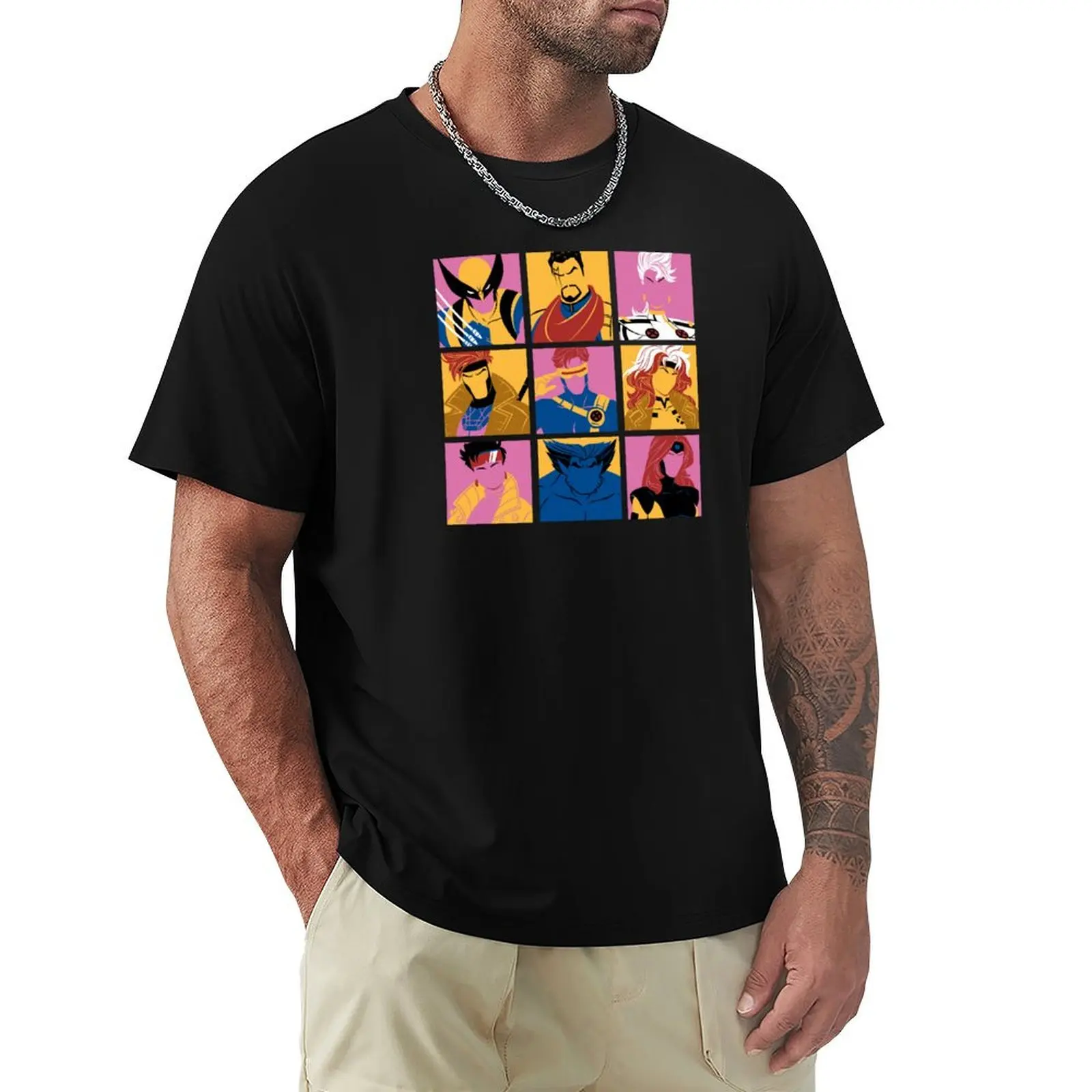 Pop Mutants T-Shirt Worker Basic Short Sleeve Tee