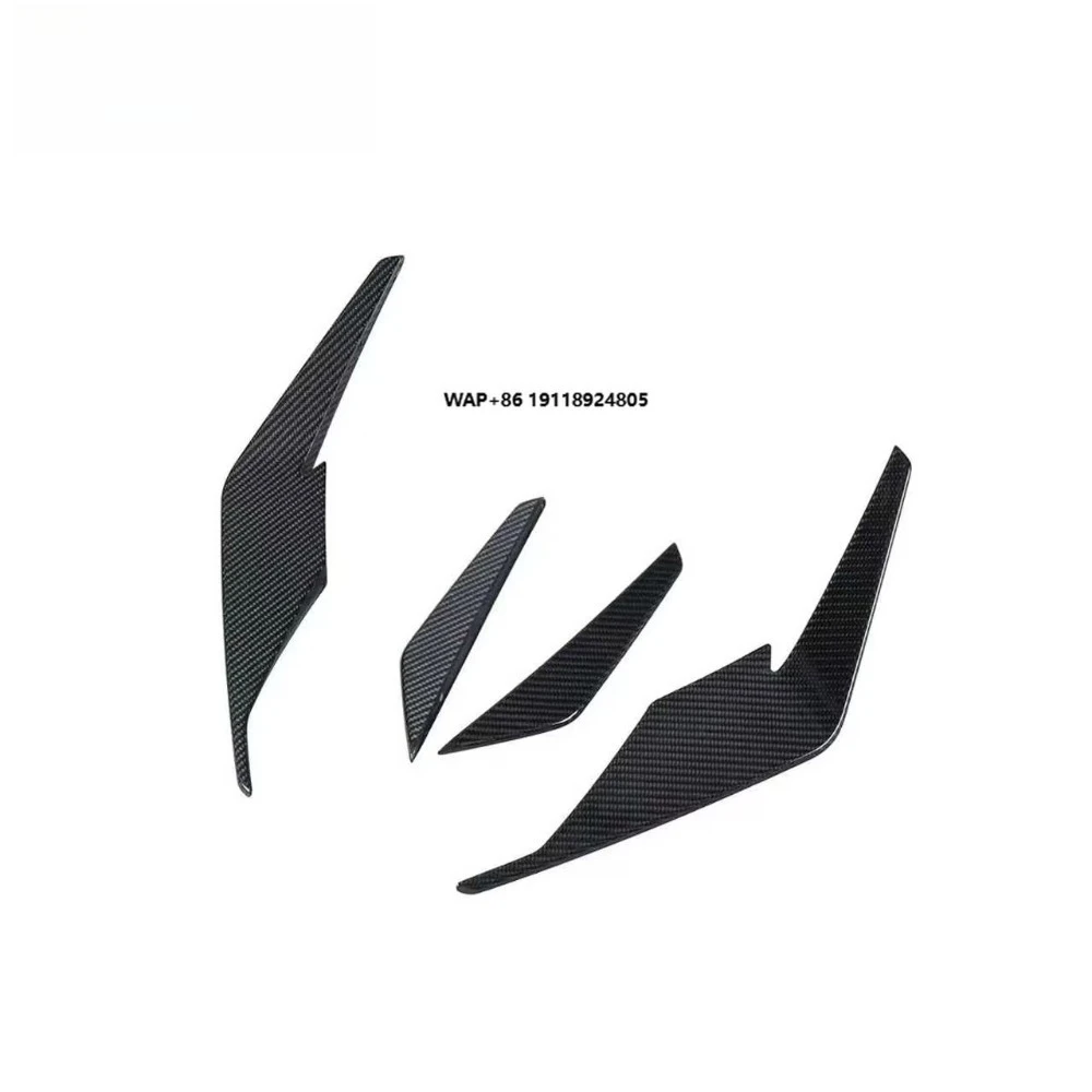 

High Quality Fast Delivery Whole Sale Price Prepreg Dry Carbon Fiber RWD Style Front Canards Body Kits for R8 GT 2020-2024