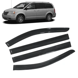 Window Visor for CHRYSLER TOWN & COUNTRY RT 2008 2009 2010 2011 2012 2013 2014 2015 2016 Weathershied Door Visor Wind Sun Rain