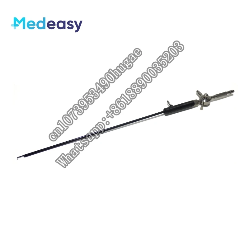 Laparoscopy Suction Irrigation Tube with Electrode L Hook