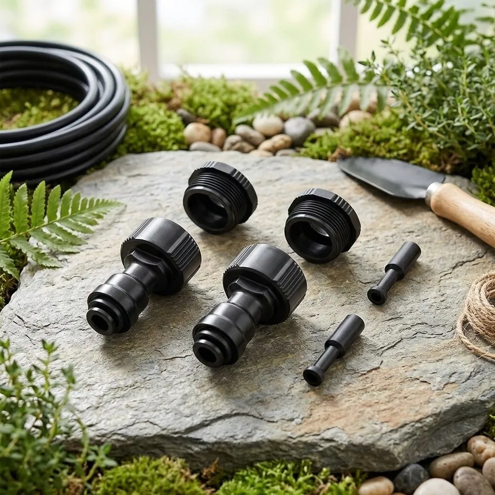 8mm Irrigation Quick Connect Components for Green Wall Systems Spray Cooling Lines and Home Garden Drip Applications