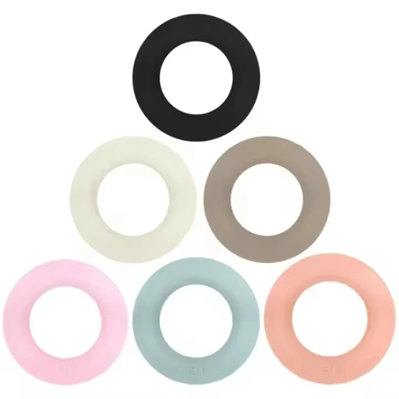 

Gym Strength Training Pilates Ring Dumbbell 5lb Silicone Power Ring Weight Training Barbell Accessories