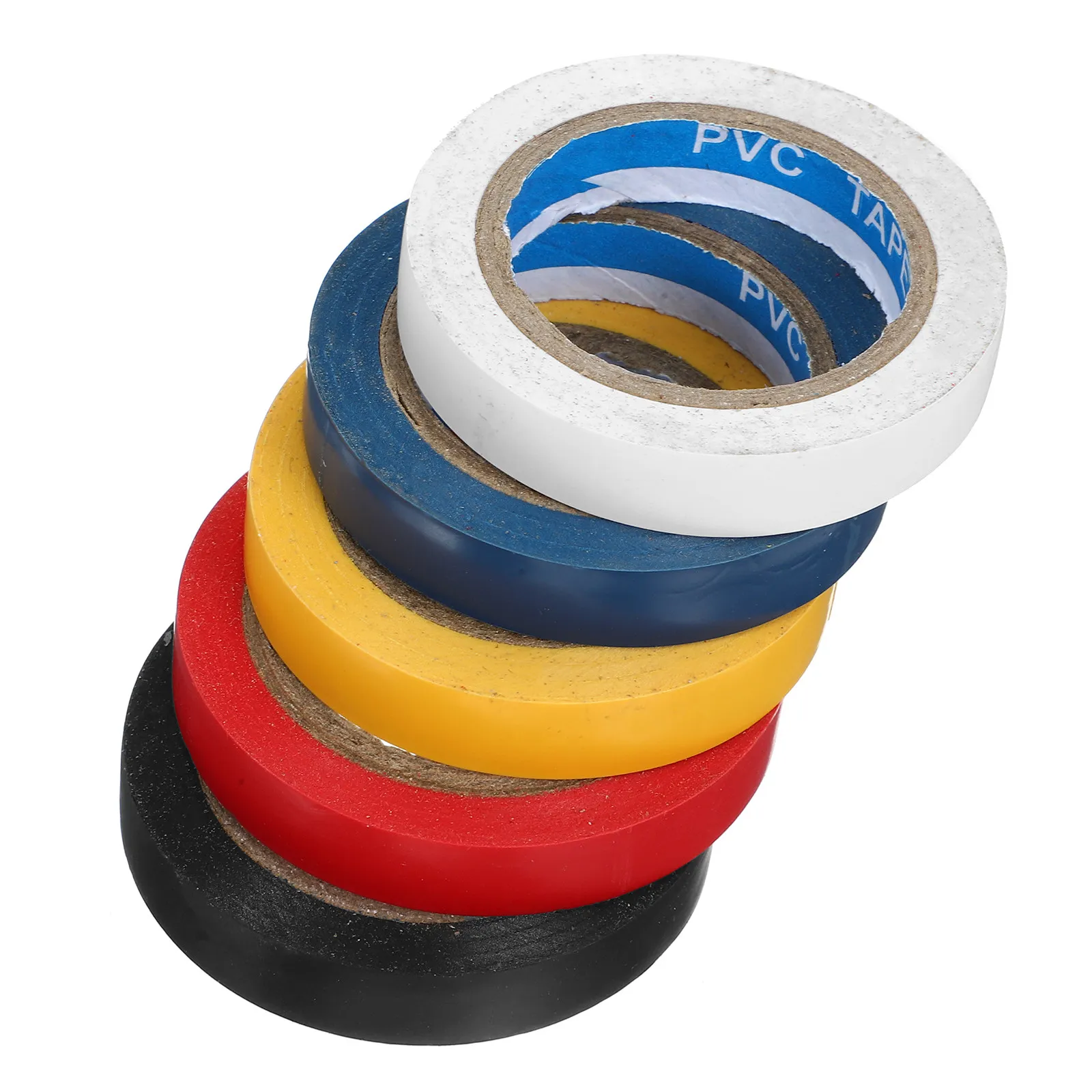 5 Rolls Drumstick Wrap Tape Non Slip Colored Grip Band Sweat Absorbing Comfortable Wrap for Drum Play Percussion