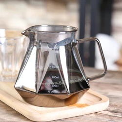 High Borosilicate Glass Pot With Handle Coffees Pot Coffees Maker Glass In Kitchen