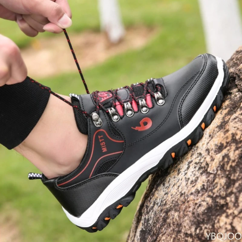 

Large Size Spring and Autumn New Thick Soled Height Increasing Casual Men's Shoes for Outdoor Hiking Tourism Exploration Shoes