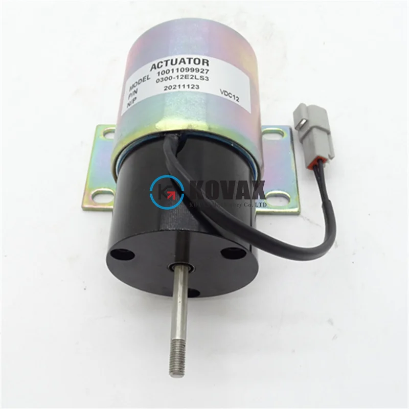 0300-1500 8300-1501 0300-12E2LS3 1600361 Flame-out solenoid valve For 510AJ 460SJ 450AJ Engine Excavator Parts