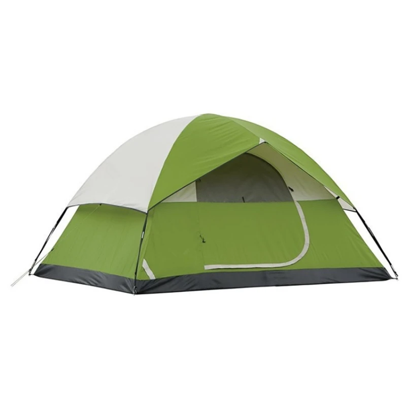 

Camping tent Outdoor camping tent Wide space Lightweight portable tent Polyester fiberglass pole