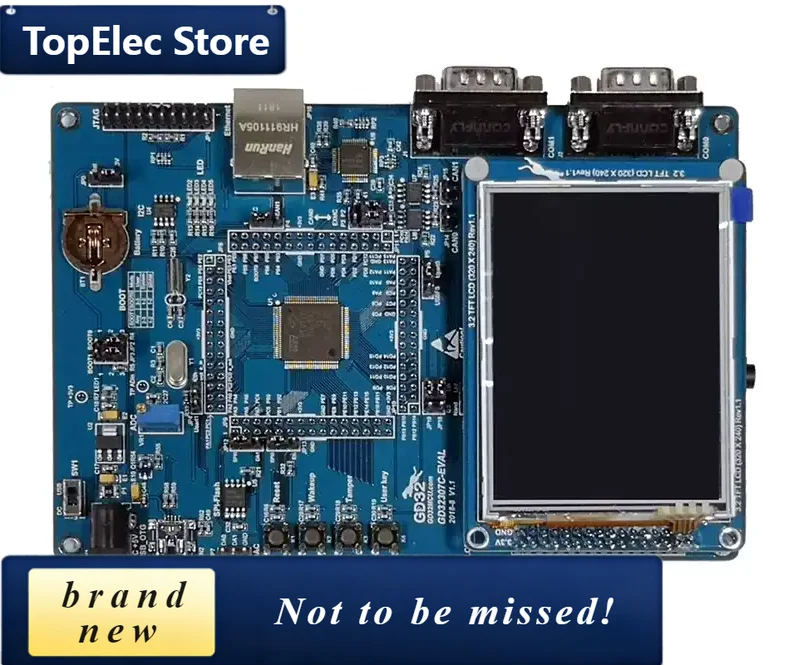 TopElec GD32307C-EVAL Full-Featured Evaluation Board - Embedded Development Board For Programming & Testing