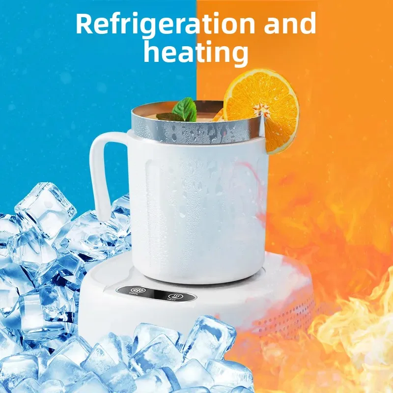 For Summer New Portable Fast Cooling Cup Dual Purpose Chilled Coaster Constant Temperature Quick Chill Mug for Iced Drinks