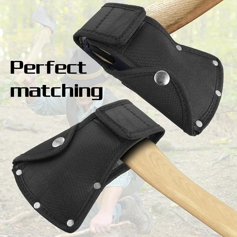 TOP Hatchet Sheath Hatchet Head Cover Or 1-1/4Lb Hatchet , Double Snap Hatchet Blade Protector Hatchet Cover Hatchet Sheath