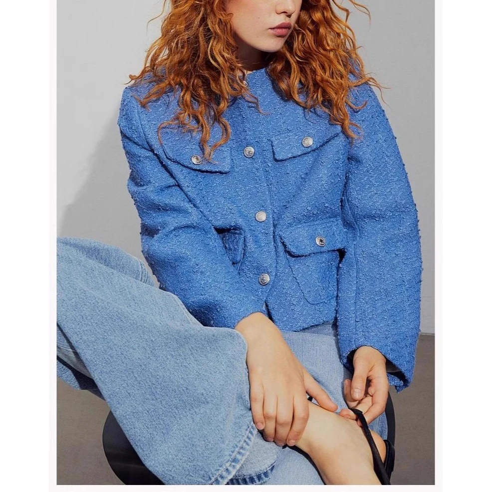 ファッショナブルな質感の肩パッド、丸型、長く、小さめ、黒、ドクタースレ、ジェット、春の新作、ポリエステル繊維