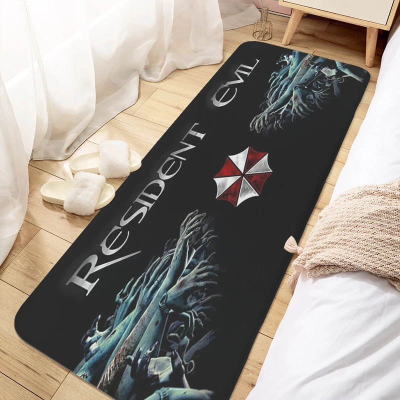 

Bedroom Rug R-Resident E-Evil Hallway Porch Foot Mat Non-slip Carpet Entrance of House Custom Doormat Slip-resistant Bathmat