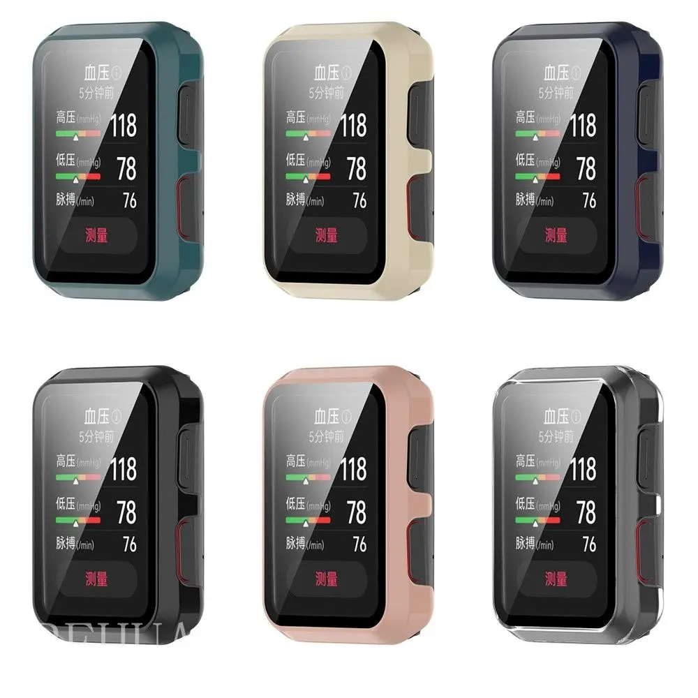 Full Pc Protective Case For Huawei Watch D Smart Screen Protector Case For huawei watch d Cover Shell+Tempered Glass Film Cover