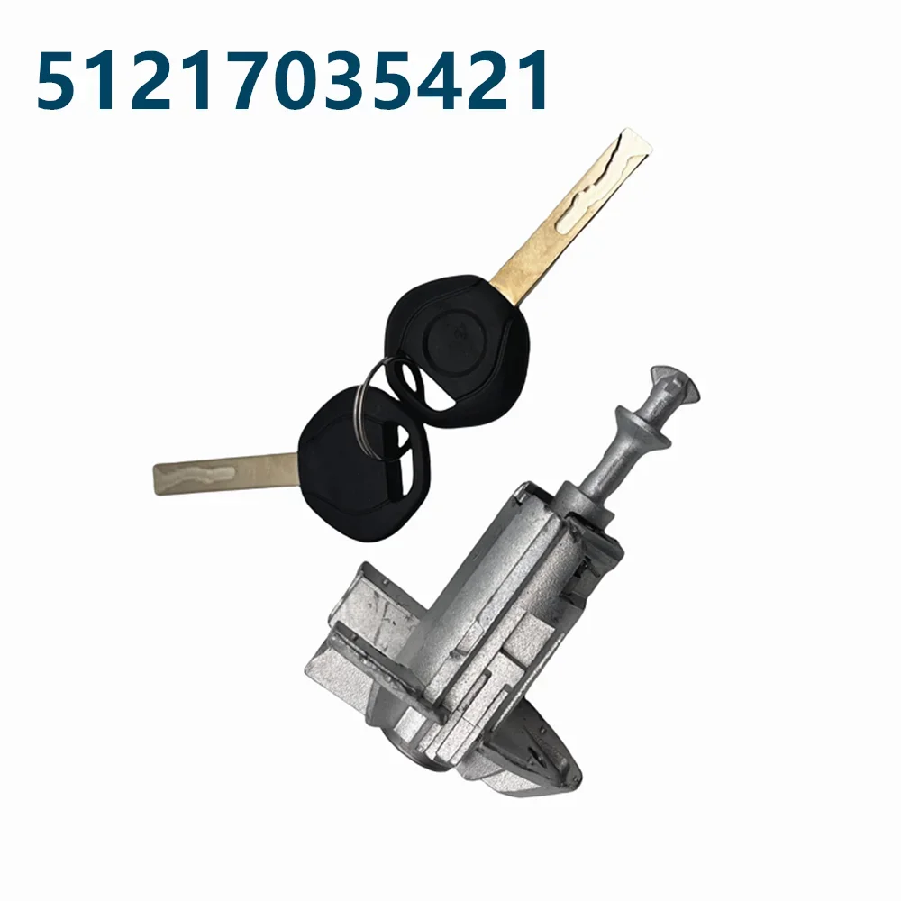 

51217035421 Left Driver Side Door Lock Cylinder Barrel Assembly -with 2 Keys For BMW E53 X5 2000-2006 X3 E83 2003-2010