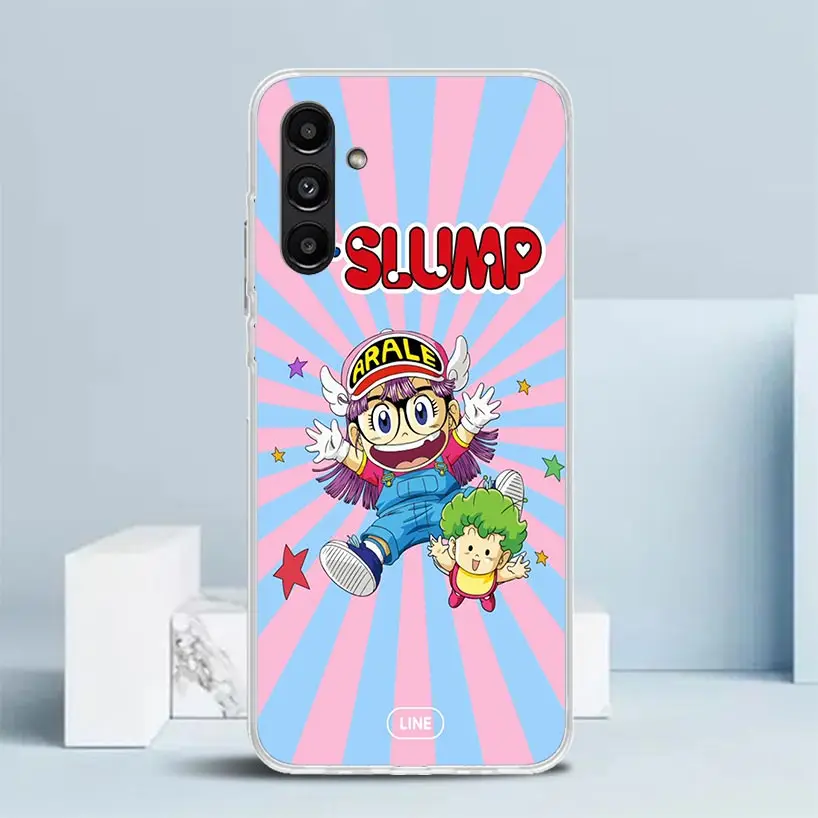 Dr Slump Arale Anime Phone Case For Samsung Galaxy A17 A37 A57 A16 A15 A14 A13 A56 A55 A54 A53 A36 A35 A34 A33 A26 A25 A24 A23 G