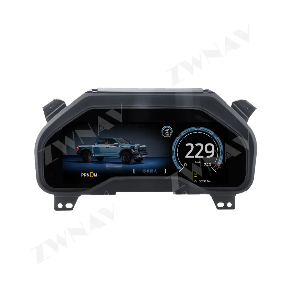 Upgrade Dashboard For Ford F150 2015-2020 LCD instrument cluster Virtual Driving display Cockpit Virtual Instrument