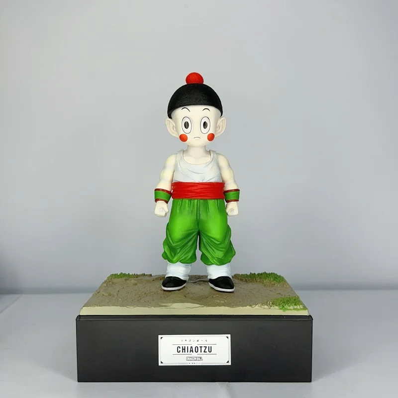 

18 см Dragon Ball Tien Shinhan Фигурка Tien Shinhan Фигурка Chiaotzu ПВХ Модель Статуя Кукла Коллекция Украшения Игрушки Подарок