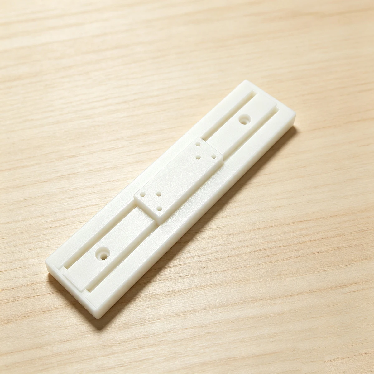 Easy Slide Linear Rail, Smooth Sliding Plastic Extension Guide Track, DIY Cabinet Drawer Slide Rail Hardware Accessory