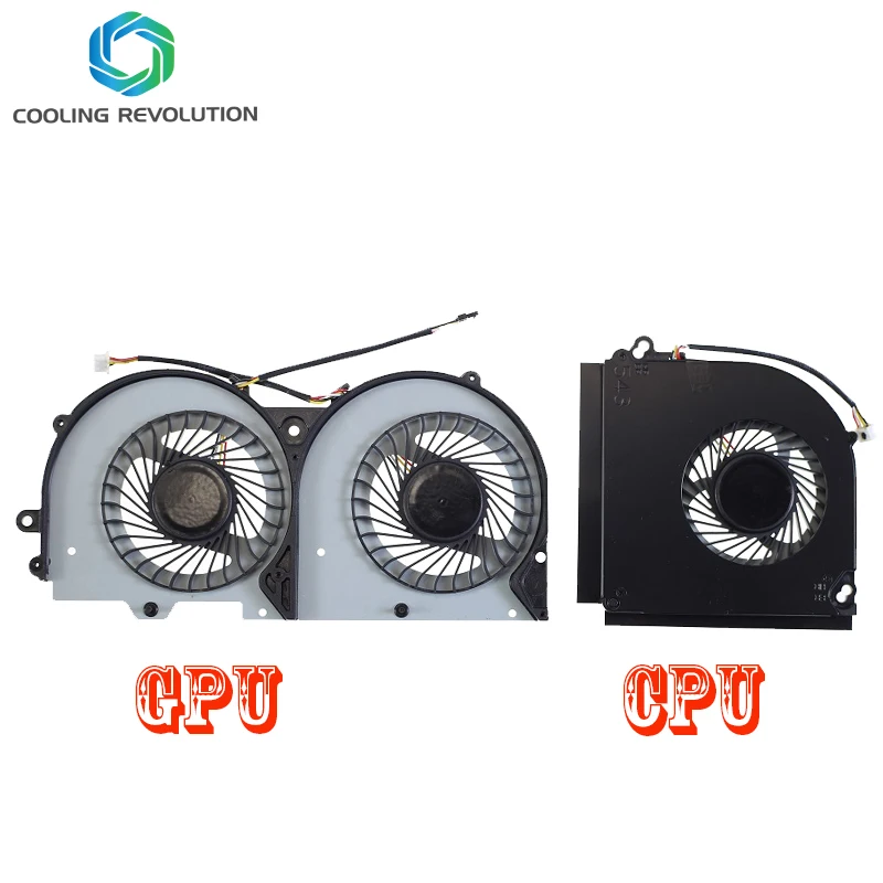 

NEW COOLING FAN FOR CLEVO P950HR CPU+GPU COOLING FAN 6-31-P9502-HB0 BS5005HS-U3E BS5005HS-U3D