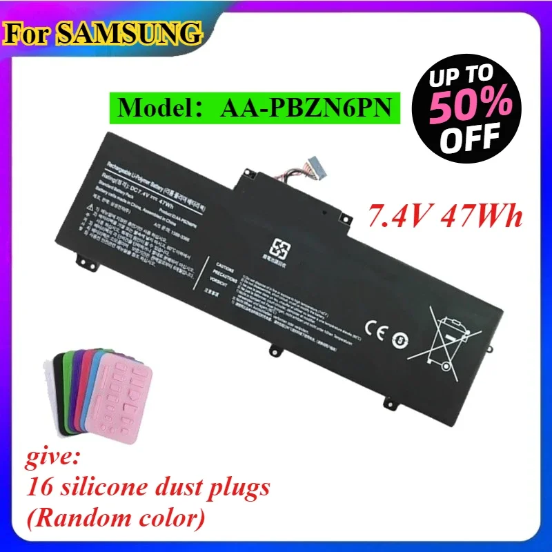 

7,4 В 47WH AA-PBZN6PN Аккумулятор для ноутбука SAMSUNG 350U2B 350U2A NP350U2A NP350U2B серии BA43-00315A BA43-00315A 1588-3366