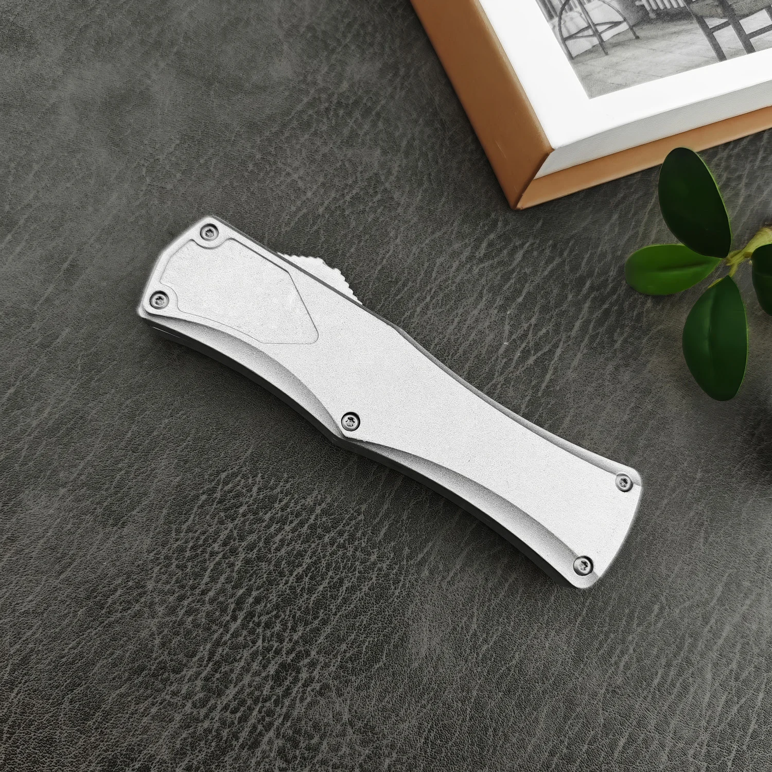 مايكرو التكنولوجيا هيرا آلهة سكين جيب في الهواء الطلق EDC أداة التخييم الصيد CNC سبائك الزنك مقبض OTF #1