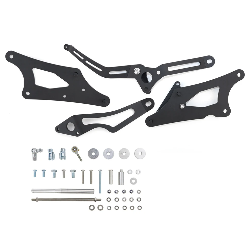 Motorcycle Forward Footpeg Footrest Footpegs Adjustable Set CMX 500 Rebel CMX500 2017-2020 2021 2022 2023 2024 2025 For Honda