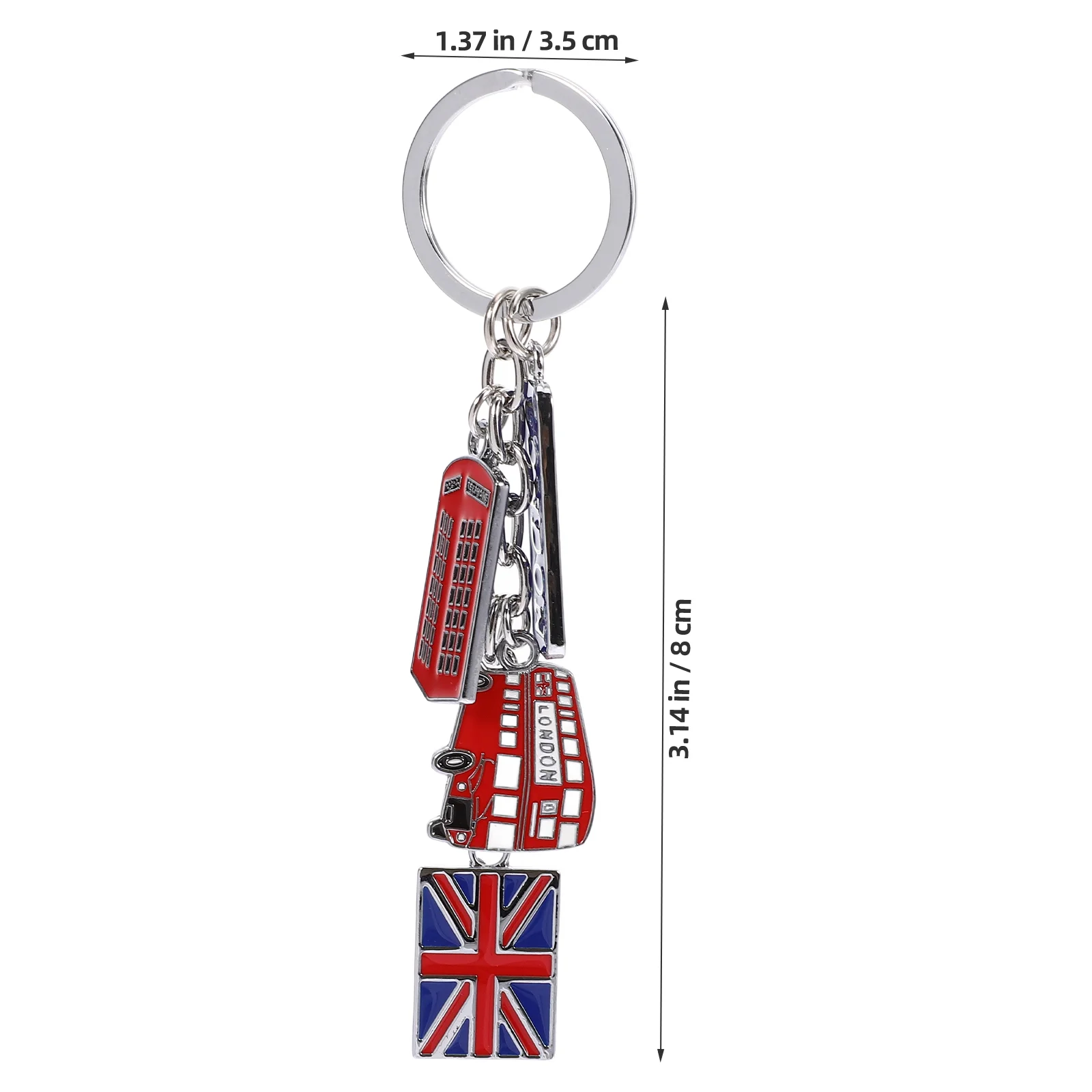 Bandeira do Reino Unido Keychain, Londres lembranças, brindes promocionais, carteiras etiqueta, viagens Miss Keyrings