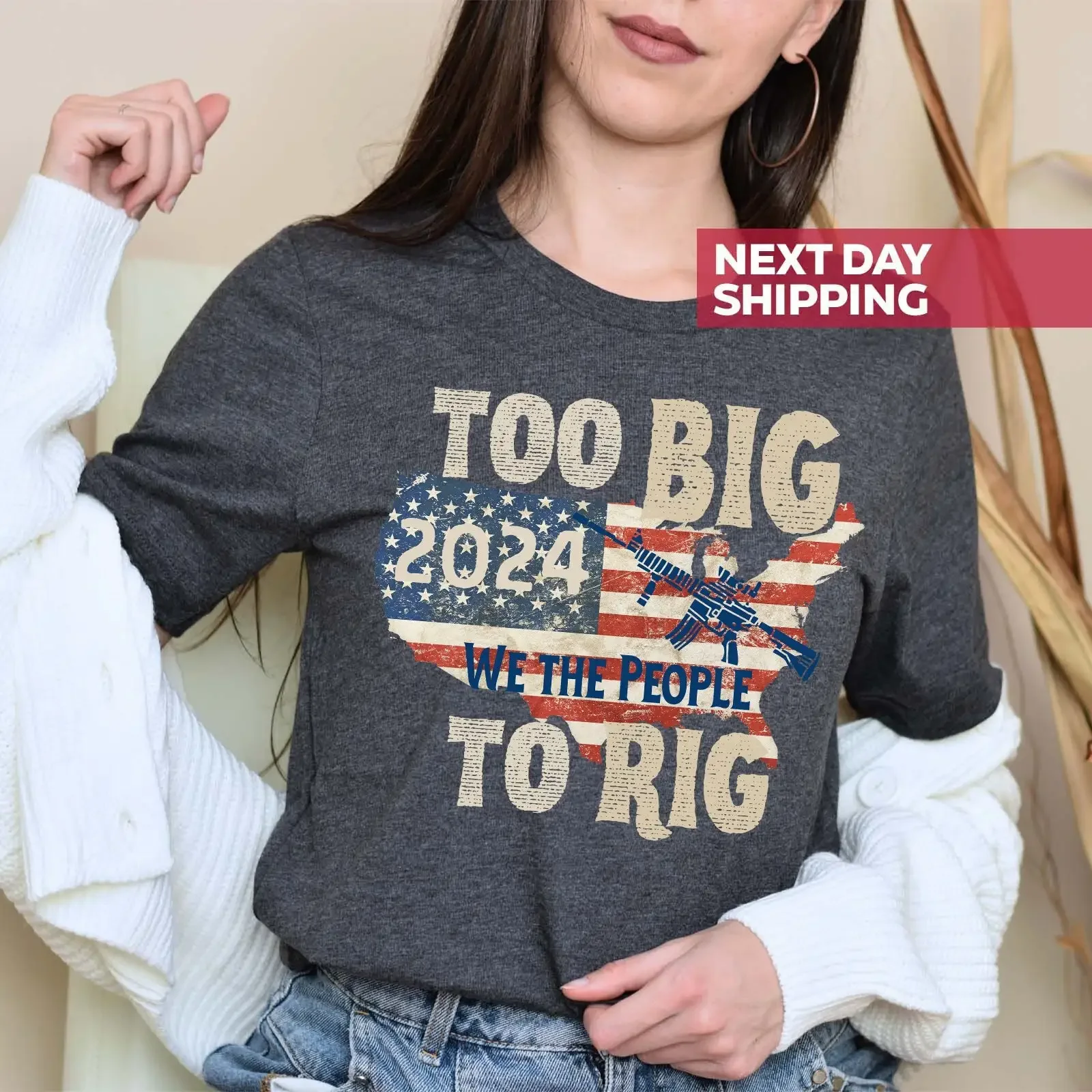 Too Big To Rig T Sh…